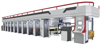 Auto Color Register מכונת הדפסה Gravure